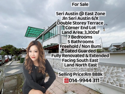 Seri Austin ,East Zone,Mount Austin,Adda Heights,EcoCascadia,Johor