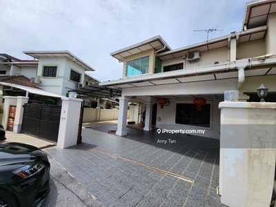 Stutong Double Storey Terrace Corner Perpetuity Title for Sale