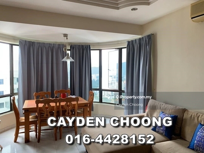 Twin towers @ tg bungah fully furnished 1325sqft 4br 2 br 1cp