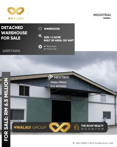 Bintawa Detached Warehouse for Sale