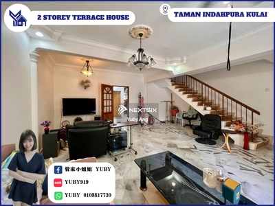 Taman Indahpura Kulai Double Storey Terrace House FOR SALE