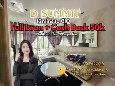 12min to Ciq @Full Loan @ Cashback Rm10k @ No agent fee & legal fee