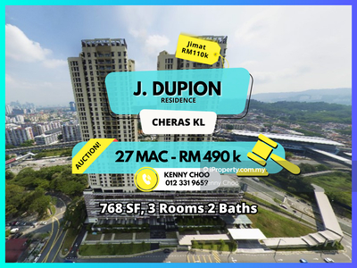 Bank Auction Save Rm110k J. Dupion @ MRT Tmn Pertama Cheras KL