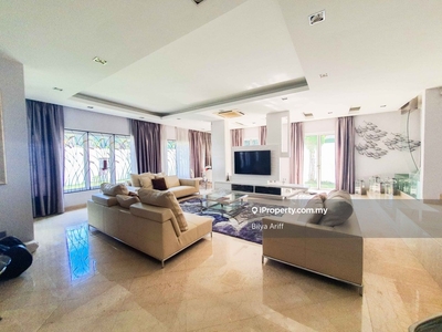 Corner, Beautiful Interior Design 3 Storey Bungalow House USJ 5 Subang