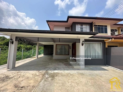 Corner Double Storey Terrace House At Ulu Sungai Merah Sibu For Sale