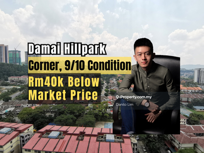 Corner, Rm40k Below Market Price, Unblocked View, 9/10 Condition