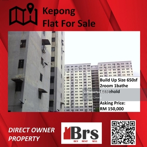Flat at Mutiara Fadason Kepong for Sale