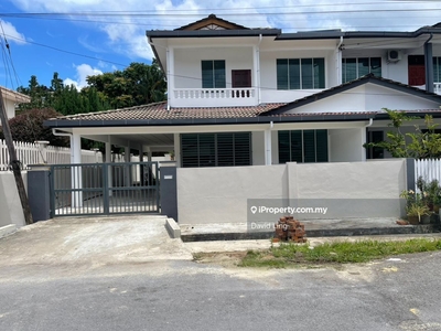 Lorong Taman Hui Sing 2/5 newly renovated semi detached house.