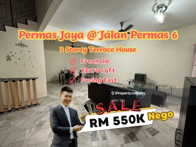 Permas Jaya Double Storey Terrace House