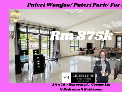 Puteri Wangsa/ Puteri Park/ For Sale