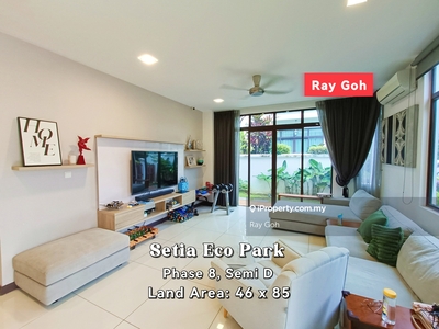 Setia Eco Park Phase 8, Tip Top Condition, facing North, Ready Move In