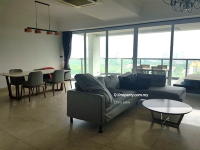 Summerscape Condo city sea view, high floor partly furnished unit