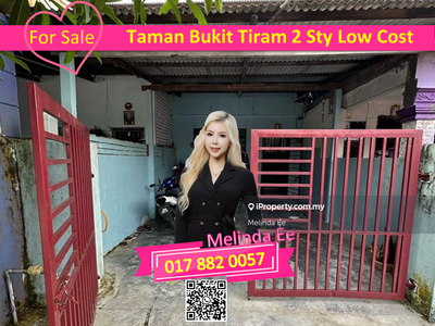 Taman Bukit Tiram Nice 2 Storey Low Cost Terrace 3bed Rm500 can buy