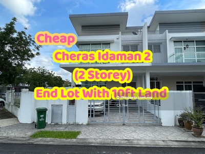 2 Storey End Lot 30 x 65 Terrace House @ Cheras Idaman 2