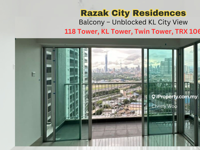 Balcony View 118 Tower KL Tower Twin Tower TRX 106 Brand New