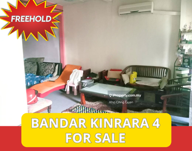 Bandar Kinrara 4 Freehold Fully Extended Open Facing
