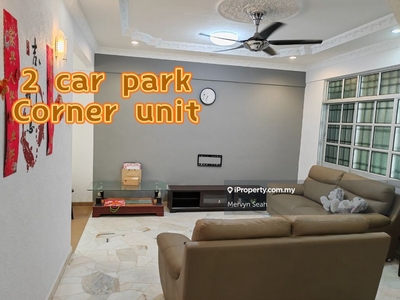 Corner Unit Taman Bukit Jambul 925 Sf 2 Car Park Renovated Good Deal