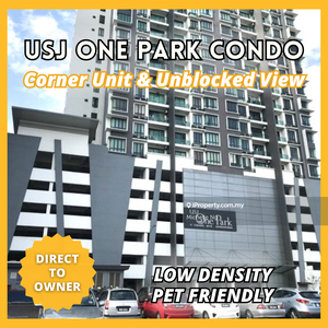 Corner Units with 4 Rooms! Most Strategic USJ in Subang!