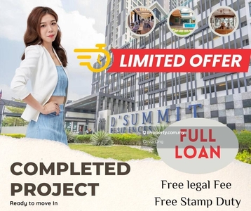 Full loan Completed unit for sales brand new free legal fee