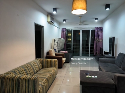 Fully Furnished Condo Next to MRT @ One South Seri Kembangan For Rent