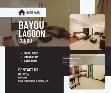 High Floor Airbnb Fully Furnish Bayou Lagoon Resort Bukit Katil