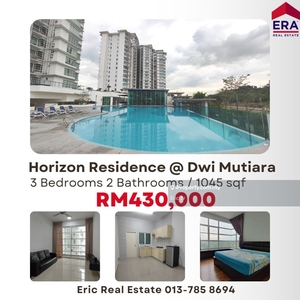 Horizon Residence ( Dwi Mutiara) 3 Bedrooms For Sale
