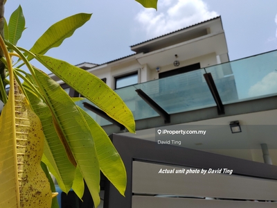 Modern Elegance: End Lot 3-Storey House with Extra Land
