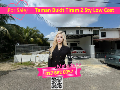 Taman Bukit Tiram 2 Storey Low Cost Terrace Corner Lot with Land