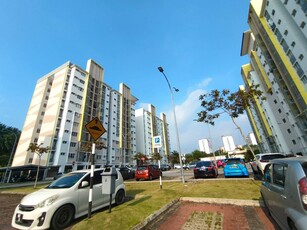 (Corner unit + Balcony + Renovated + Furnished) Apartment Seri Pinang Setia Alam Seksyen U13, Shah Alam
