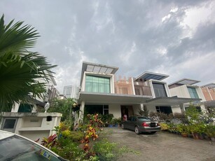 [FULLY FURNISHED | FACING OPEN] freehold double storey semi D cassia garden residence, Cyberjaya