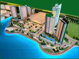 Mezzo, New Waterfront Condo with Seaview and Shopping Mall in The Light City, Gelugor.