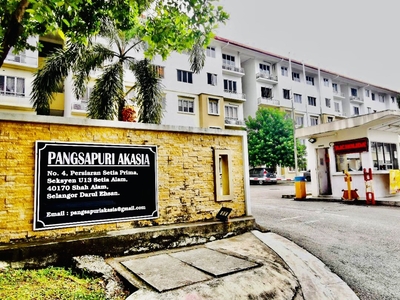Partial Furnished! Akasia Apartment Bandar Setia Alam