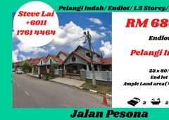 Pelangi Indah/ Endlot/ 1.5 Storey/ For Sale