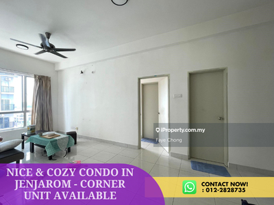 Nice & Cozy Condominium For Sale In Jenjarom - Corner Unit Available!