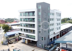 sm point-7 storey industrial building- 5 level office floor at labuan