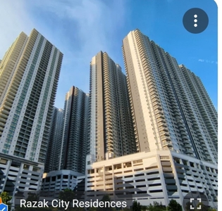 Partly Furnished Condoi in Razak City Residence Sungei Besi KL for Rent