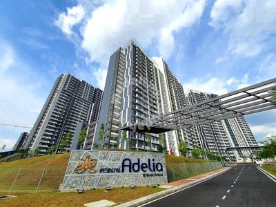 Bangi Bandar Seri Putra , Adelia apartment with End Lot