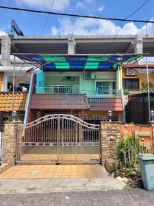 NEAR MRT Double Storey Terrace Teres Taman Len Seng Cheras KL