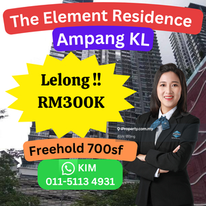Cheap Rm100k The Element Apartment @ Ampang KL