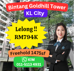 Cheap Rm206k Menara Bintang Goldhill Condominium Jalan Tun Razak