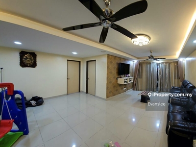 Fully Furnished 4 Rooms Apartment @ Kepong for Rent