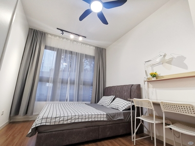 Fully Furnitured+Free Utilities Master Room for rent at M Vertica KL City Residences, Cheras prefer female