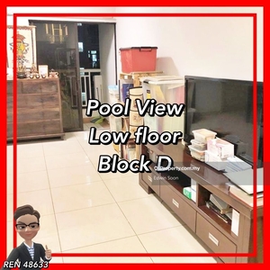Pool View / Low floor / Non bumi / Block D