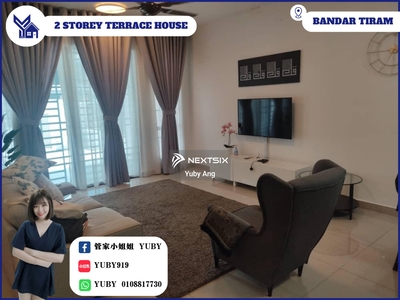 Bandar Tiram Double Storey Terrace House FOR SALE