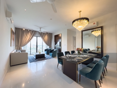 Brand New Fully Furnished Unit in KLCC Area. Walking Distance to LRT.