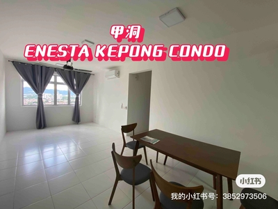 Enesta kepong condo for rent,partially furnished