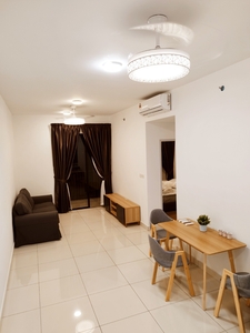 Fully Furnished Apartment 3 Rooms Condo The Amber Residence TwentyFive.7 Kota Kemuning For Rent