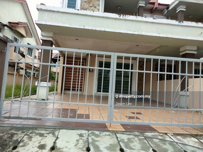 Gated guarded double storey semi d house at Ipoh botani bougainvillea