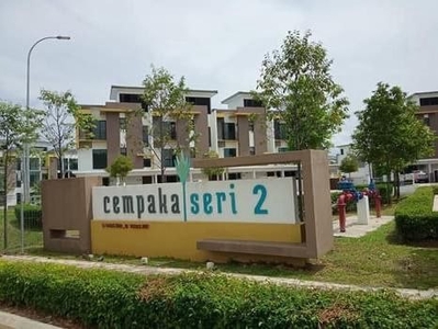 Mostly Furnish Town house Upper Unit Laman Cempaka Seri 2 Kota Seriemas for RenT
