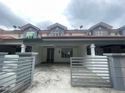 NEW PAINTED Double Storey Terrace Sutera Wangi Batu Berendam Melaka